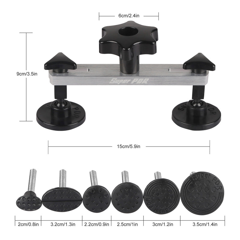 Load image into Gallery viewer, PORIYA 102pcs Car Body Dent Puller Auto Paintless Hail Dent Remover Repair Tools Kit
