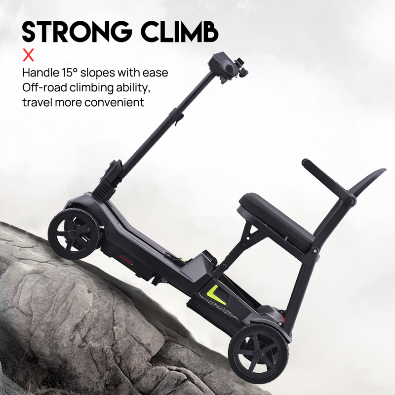 Load image into Gallery viewer, 16KG Electric Mobility Scooter Lithium Motorised Foldable w/ Storage Basket
