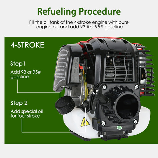 7IN1 Petrol Pole Chainsaw Brush Cutter Whipper Snipper Hedge Trimmer 52CC & 62CC