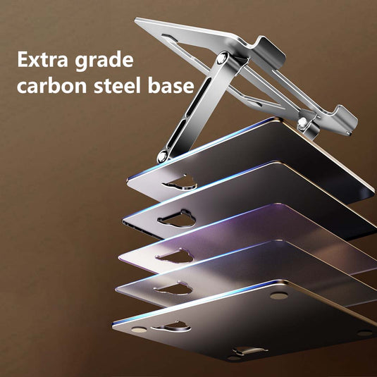 Laptop Stand Riser 360° Rotating Adjustable Ergonomic Foldable Laptop Desk Riser