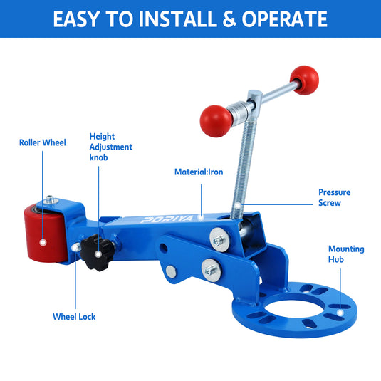 PORIYA Vehicle Fender Roller Wheel Arch Guard Repair Panel Reformer Rolling Expander