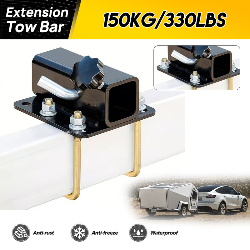 Load image into Gallery viewer, PORIYA RV Bumper Hitch Receiver  Adapter Suits Bike Carrier Rack ATV Hayman Reese Style
