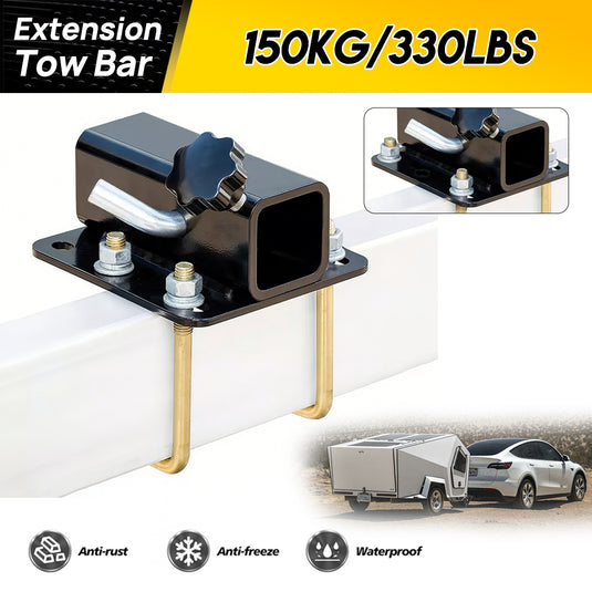 PORIYA RV Bumper Hitch Receiver  Adapter Suits Bike Carrier Rack ATV Hayman Reese Style