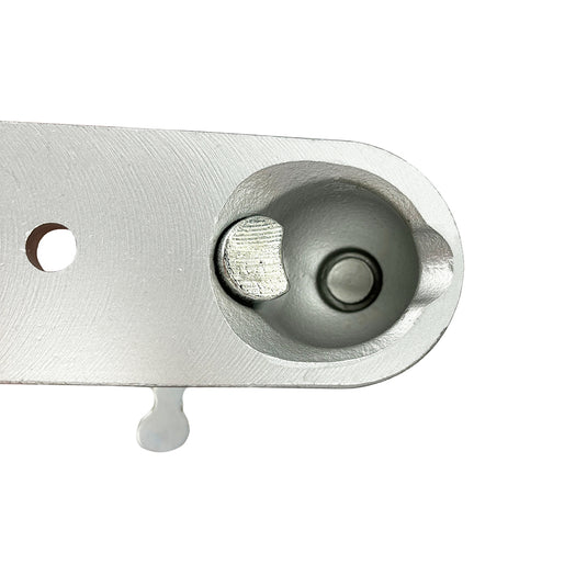 PORIYA Trailer Coupling Galvanised 2Hole Quick Release Hitch 2000kg 50mm Tow ADR 4177.3