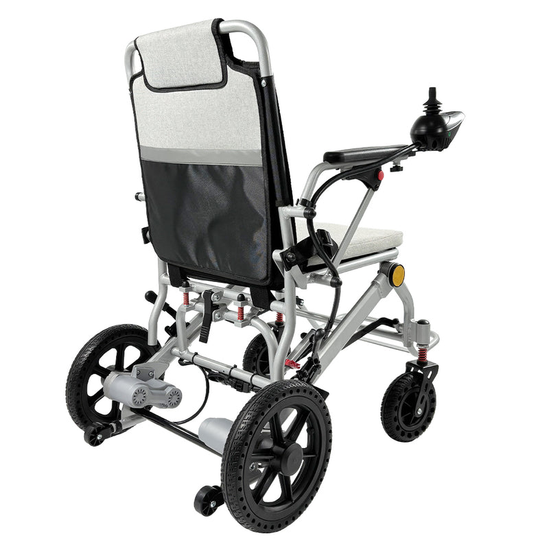 Load image into Gallery viewer, 16.5KG Electric Wheelchair Lightweight Foldable Lithium Power Aluminium Portable
