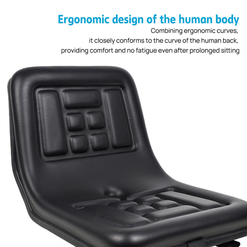 Load image into Gallery viewer, PORIYA Tractor Seat Universal Excavator Forklift Adjust Suspension Backrest
