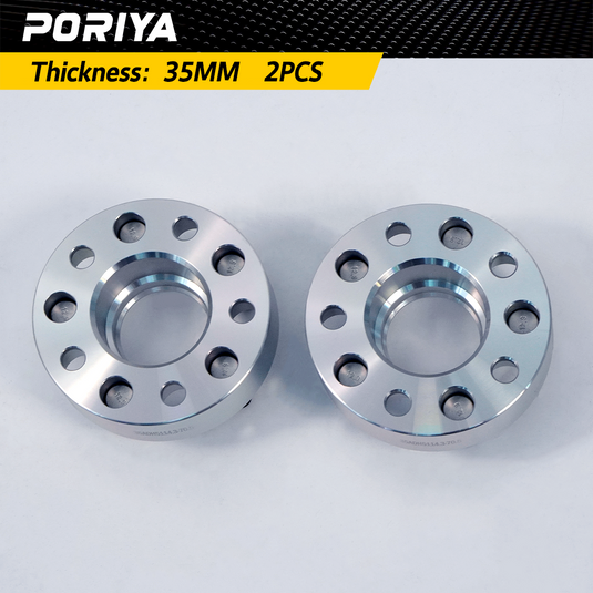 PORIYA 2PCS Wheel Spacers 35mm 5x114.3 for Ford Falcon XT XF EA EB ED EF EL to BA BF FG