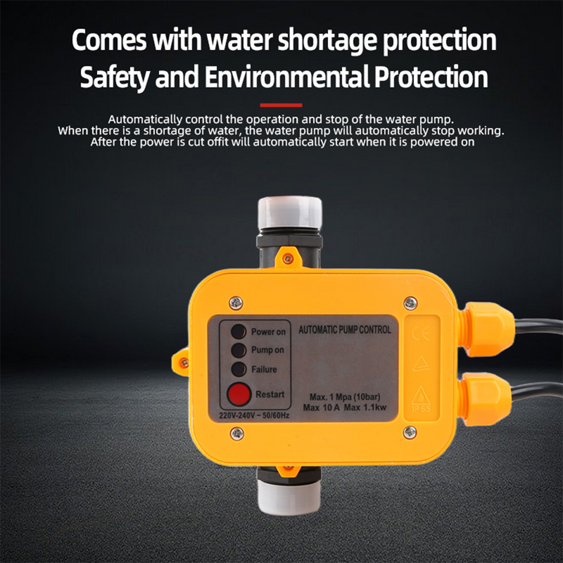 Load image into Gallery viewer, PORIYA Peripheral Water Pump QB60 QB80 Garden Boiler Car Wash Auto Controller
