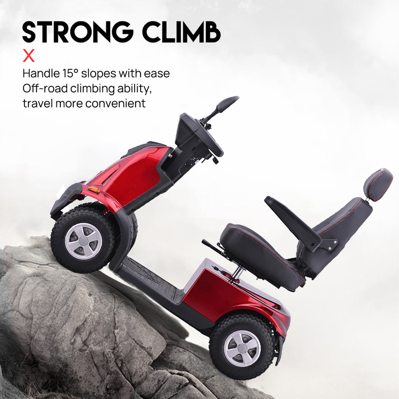 Load image into Gallery viewer, Electric Mobility Scooter 60KM Range /h 150KG Electric Motorised for Elderly12km
