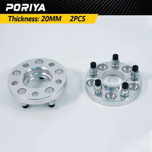 PORIYA 5x114.3 20mm Wheel Spacers For FORD FALCON XT XF EA EB ED EF EL to BA BF FG 2PCS