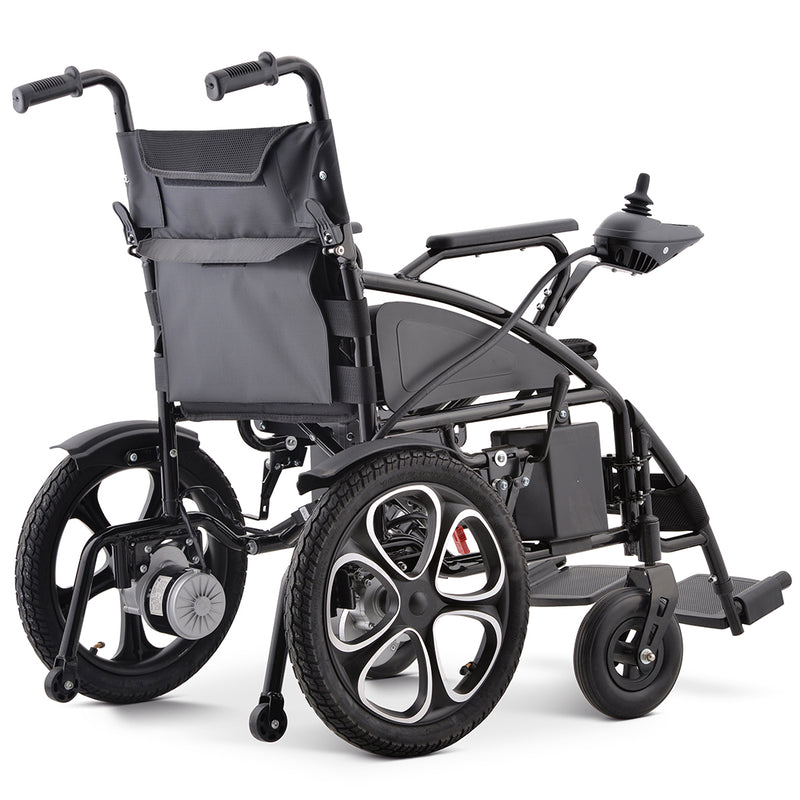 Load image into Gallery viewer, Electric Wheelchair Folding Long Range Lithium Power Motorised Foldable w/ Bag
