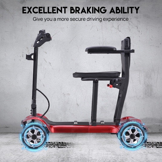 19KG Electric Mobility Scooter Airplane OK Lithium Motorised Foldable