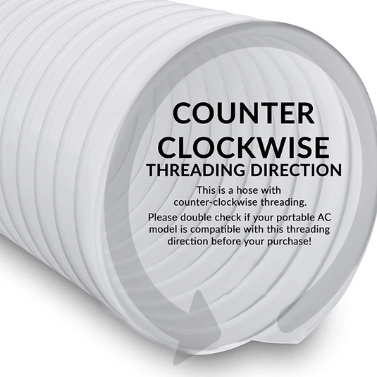 PORIYA 1.5/2/3M Flexible Exhaust Duct Ventilator Pipe Air Conditioner Vent Hose Duct