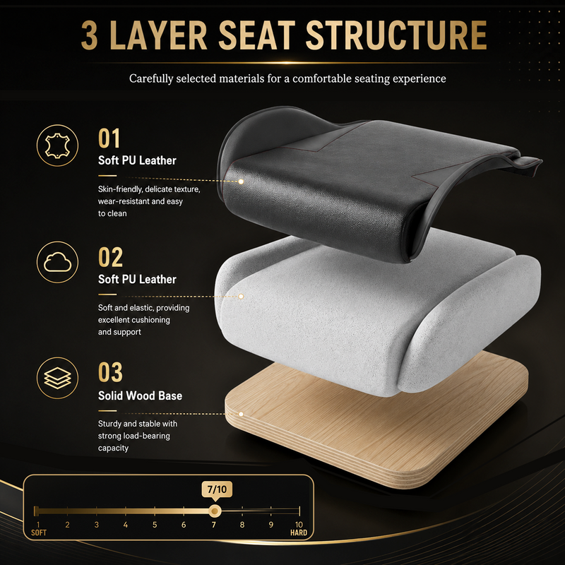 Load image into Gallery viewer, PORIYA Gaming Chair Home Office Computer Seat Racing PU Executive Recliner Chair
