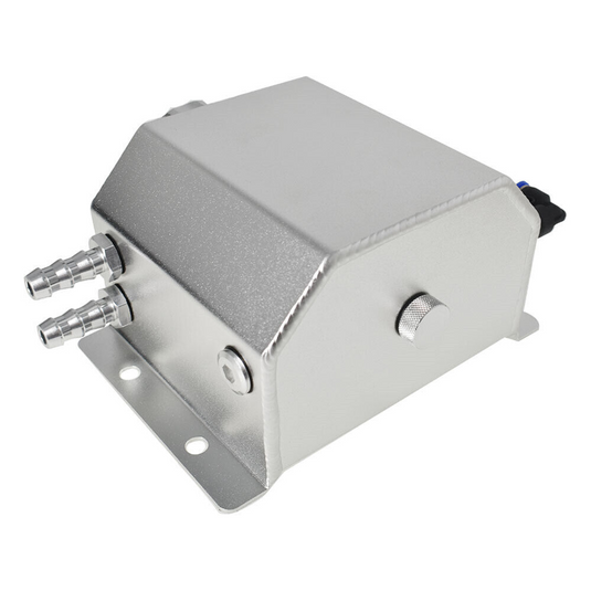 PORIYA Universal 1L Aluminum Radiator Coolant Overflow Bottle Tank Expansion Reservoir