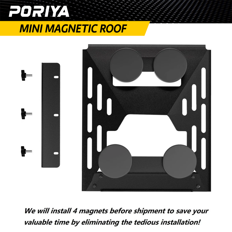 Load image into Gallery viewer, PORIYA Starlink Mini Magnetic Roof Mount Car Mount for Starlink Mini Full Protection
