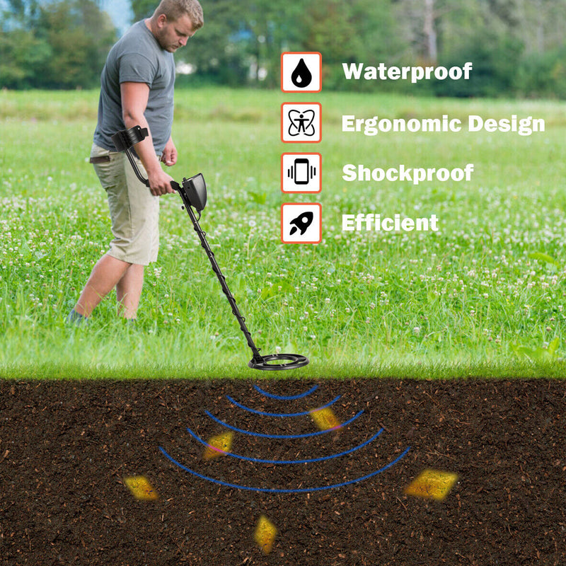Load image into Gallery viewer, PORIYA 400mm Deep Sensitive Metal Detector KITS Searching Gold Digger Treasure Hunter

