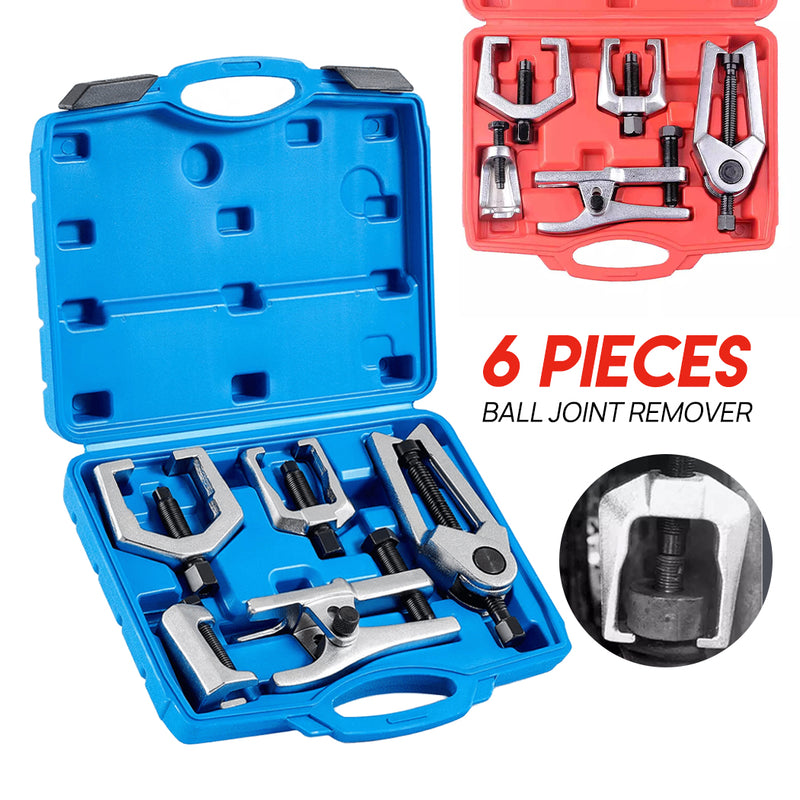 Load image into Gallery viewer, PORIYA 6pcs Ball Joint Remover Kit Bearing Puller Front End Service Tie Rod Pitman Arm
