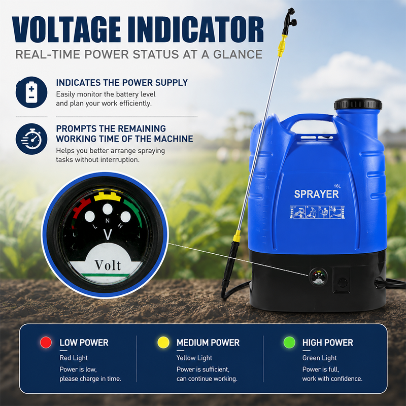 Load image into Gallery viewer, PORIYA 16L Electric Rechargeable Battery Weed Sprayer Backpack Farm Garden Pump Spray
