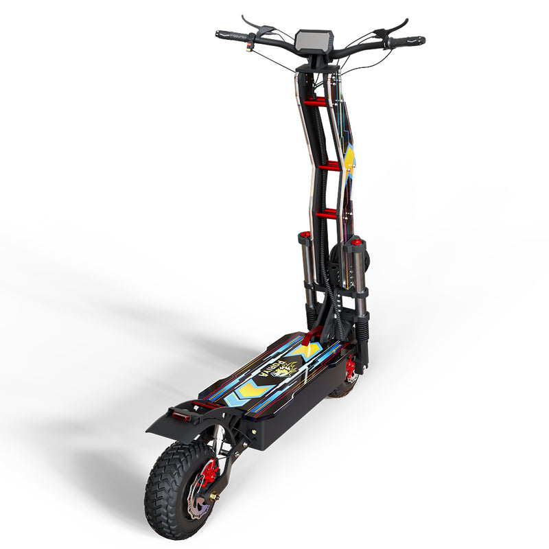 Load image into Gallery viewer, Electric Scooter NFC Start 3500W 80KM/H OFF Road Adult Foldable RGB E-Bike
