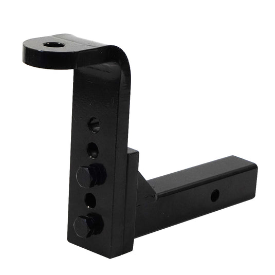 PORIYA 4500KG Adjustable Towbar Ball Mount 2" Hitch Towing Trailer Camper Bike Rack 4WD