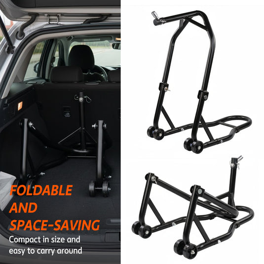 PORIYA Heavy Duty Motorcycle Front Head Stock Stand Motorbike Wheel Lift Headstock