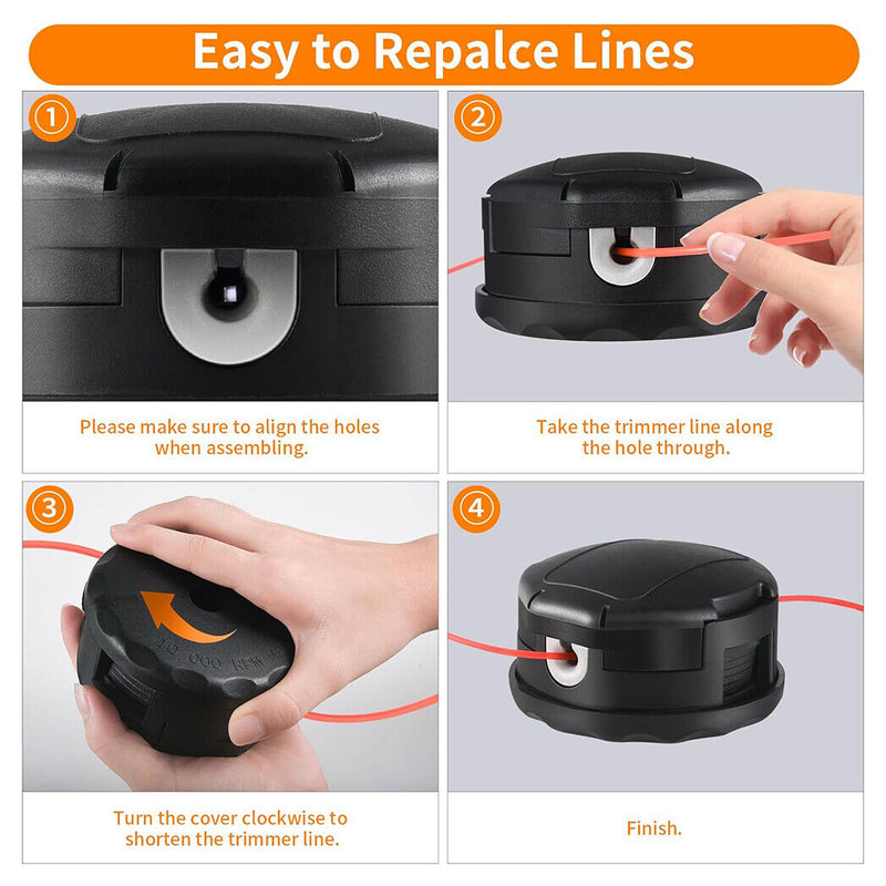 Load image into Gallery viewer, Universal Speed Feed Bump Head Straight &amp; Bent Shaft Brush Cutter Trimmer Head
