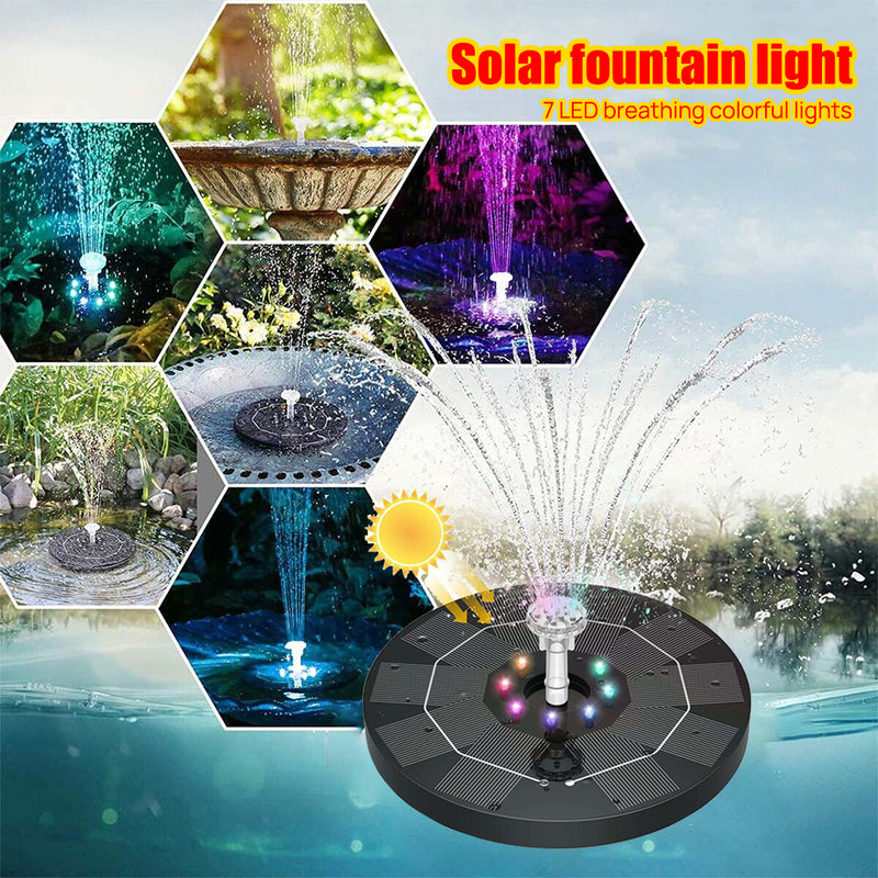 Load image into Gallery viewer, PORIYA Solar Pond Pump Water Fountain Outdoor Powered Submersible Filter AU
