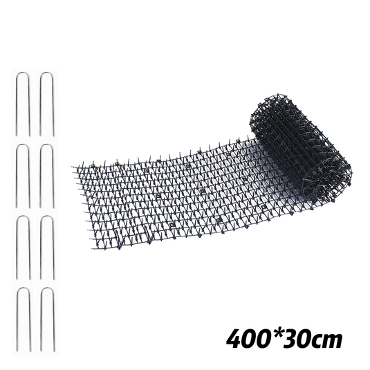 PORIYA 2M x 30CM Cat Scat Mat Spikes Prickle Strip Anti-Cat Away Safe Garden Protector