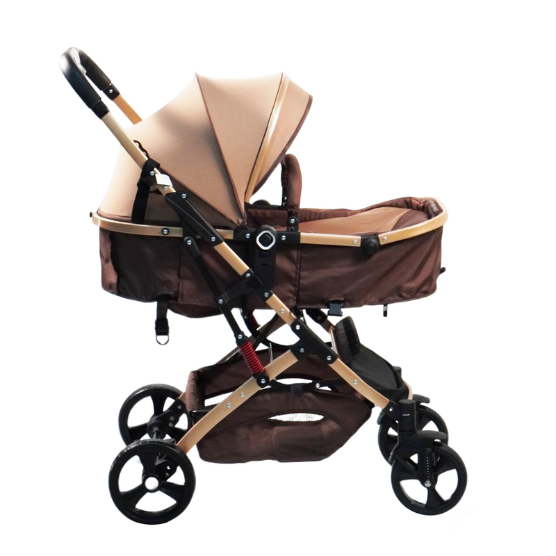 Load image into Gallery viewer, PORIYA Baby Pram Stroller Car Seat 3 in1 Foldable Kid Bassinet Newborn Travel Pushchair
