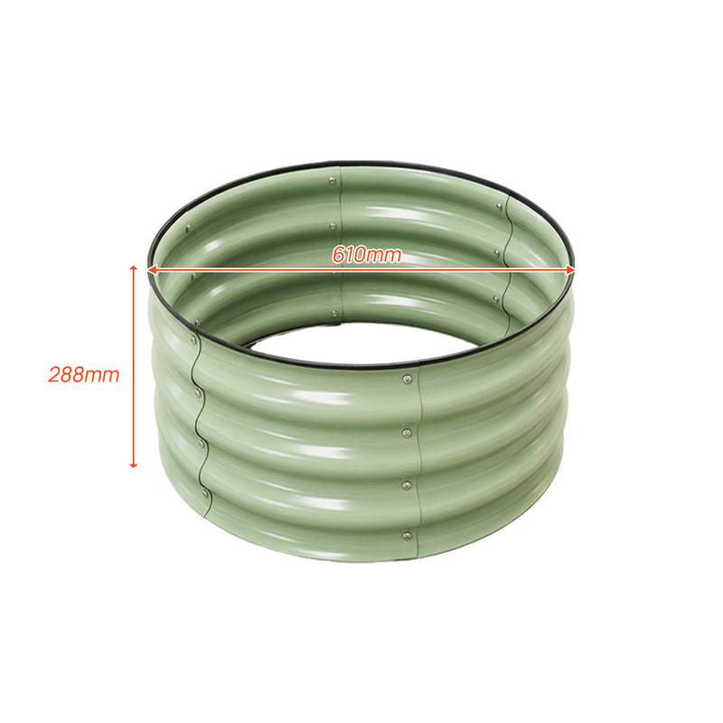 Load image into Gallery viewer, PORIYA 3PC Planter Box Galvanized Raised Garden Bed Container Vegetables&amp;Flowers box
