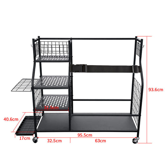 Golf Bag Storage Rack Garage Bag Organizer Storage Stand Golfing Equipment Rack