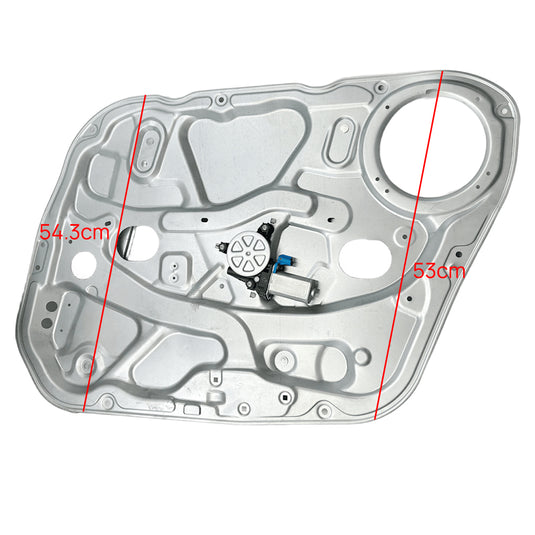 PORIYA Fit Hyundai i30 FD Electric Door Window Regulator Front Right With Panel & Motor