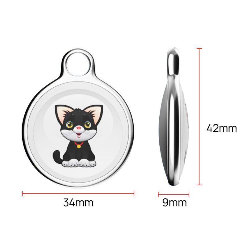 Load image into Gallery viewer, PORIYA Mini GPS Tracker Dog Pet Tag Smart Finder Locator Key Tracking Tracer Waterproof
