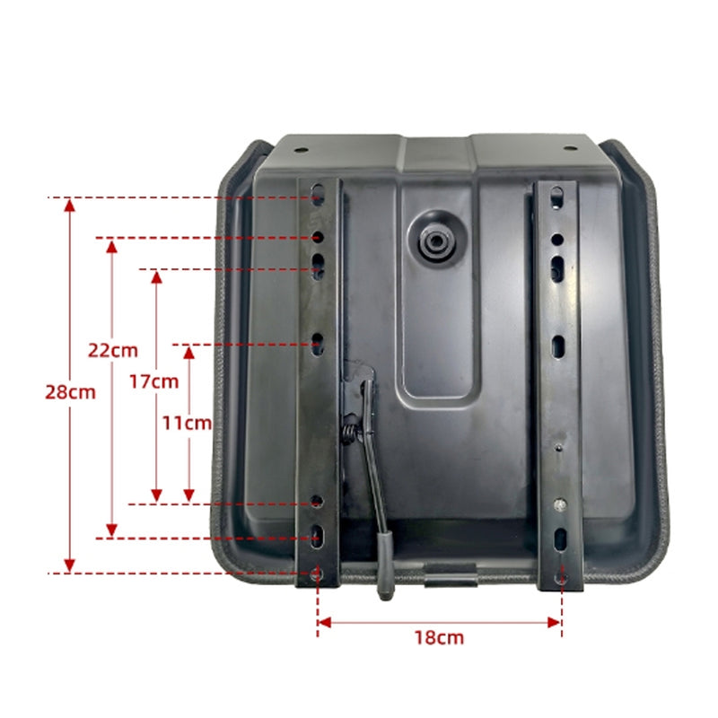 Load image into Gallery viewer, PORIYA Tractor Seat Universal Excavator Forklift Adjust Suspension Backrest
