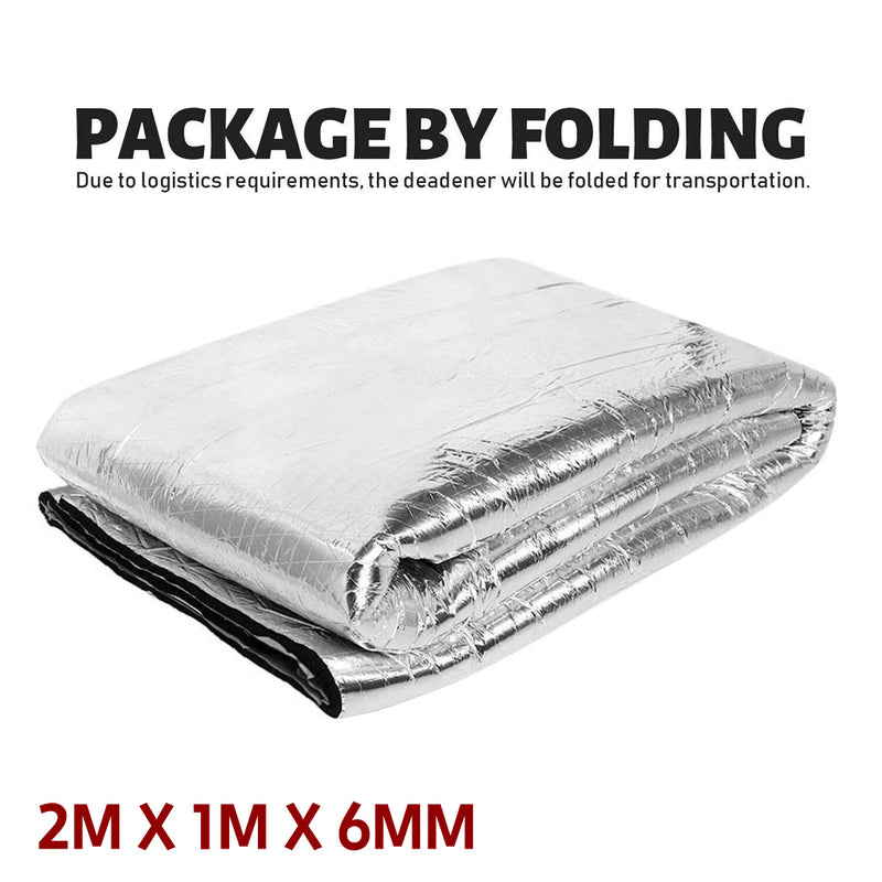 Load image into Gallery viewer, PORIYA 10sqm Sound Deadener Heat Proof Insulation Noise Proofing Foam Car Auto Shield
