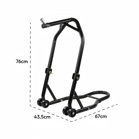 PORIYA Heavy Duty Motorcycle Front Head Stock Stand Motorbike Wheel Lift Headstock
