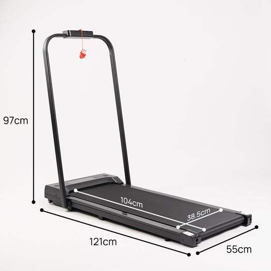 Treadmill Electric Walking Pad Home Office Gym Fitness Remote Control