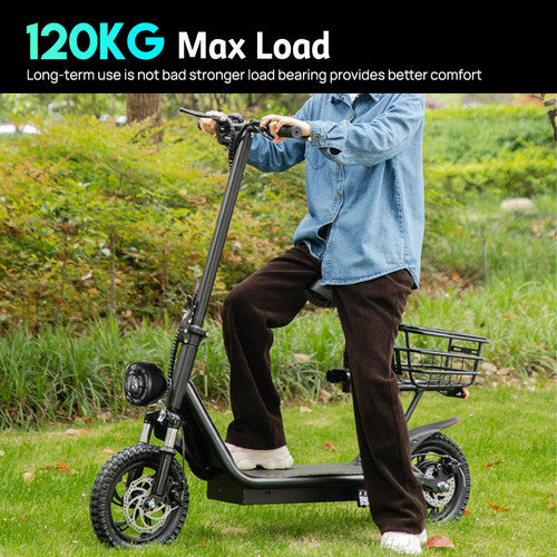 Load image into Gallery viewer, 2000W 50KM/H Adult Electric Scooter Motor e Scooter Foldable Bike With Seat
