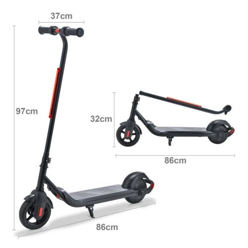 Load image into Gallery viewer, 250W Kids Electric Scooter 16KM/H 15KM Range Foldable E Scooter Perfect Gift
