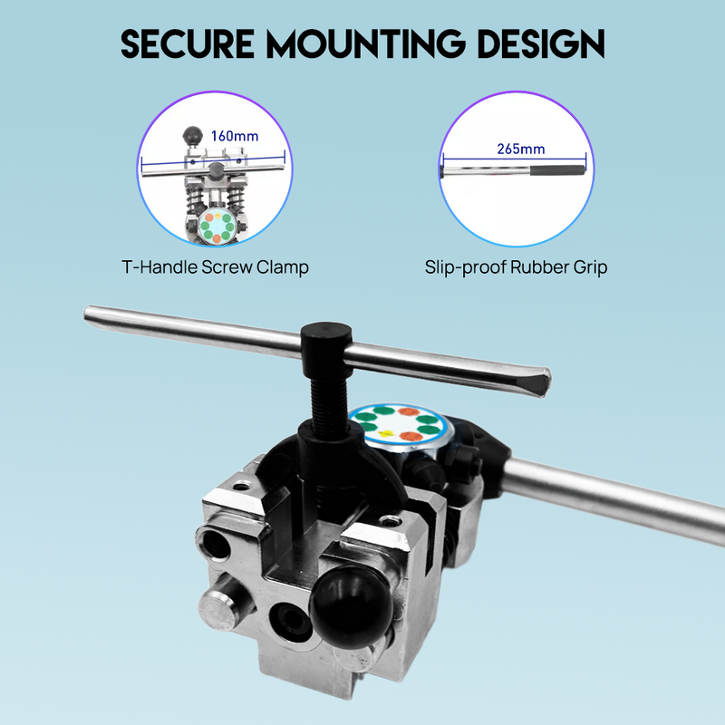 Load image into Gallery viewer, PORIYA Brake Pipe Line Flaring Tool Kit for 3/16"~3/8" Stainless Steel Tube 45°
