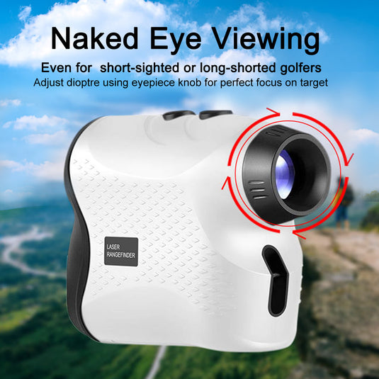 PORIYA Golf Laser Range Finder Hunting Rangefinder Flagpole Distance Height Speed AU