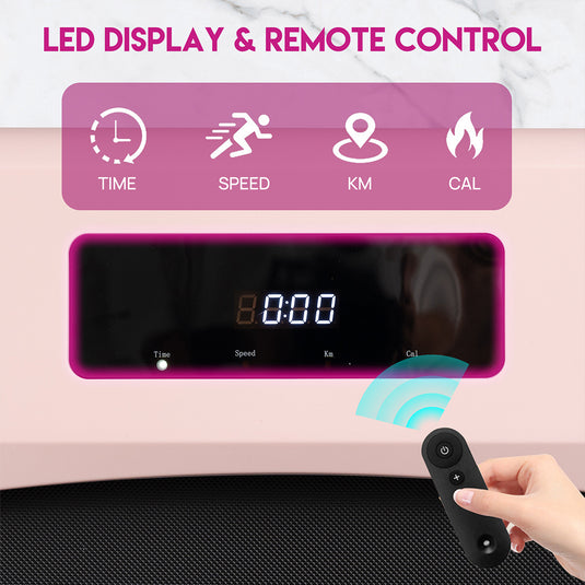 Treadmill Electric Walking Pad Home Office Gym Fitness Remote Control