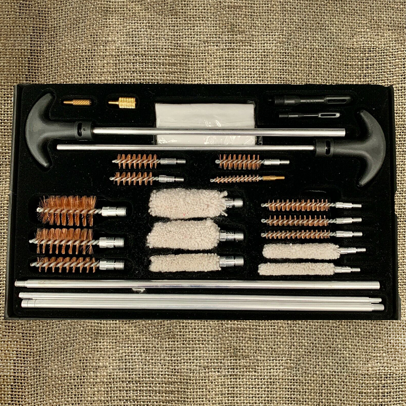 Load image into Gallery viewer, PORIYA Gun Cleaning Tools Set Pistol Rifle Shotgun Firearm Cleaner Kit Universal 126pcs
