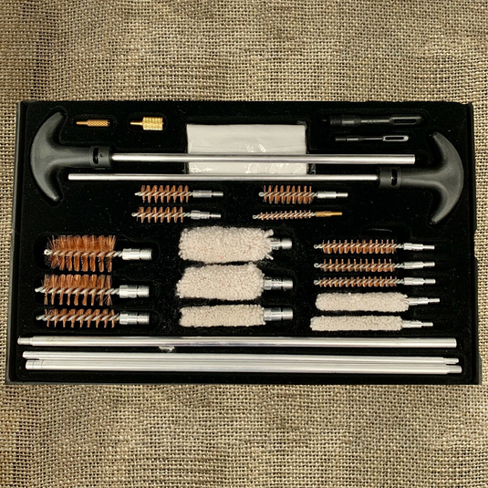 PORIYA Gun Cleaning Tools Set Pistol Rifle Shotgun Firearm Cleaner Kit Universal 126pcs