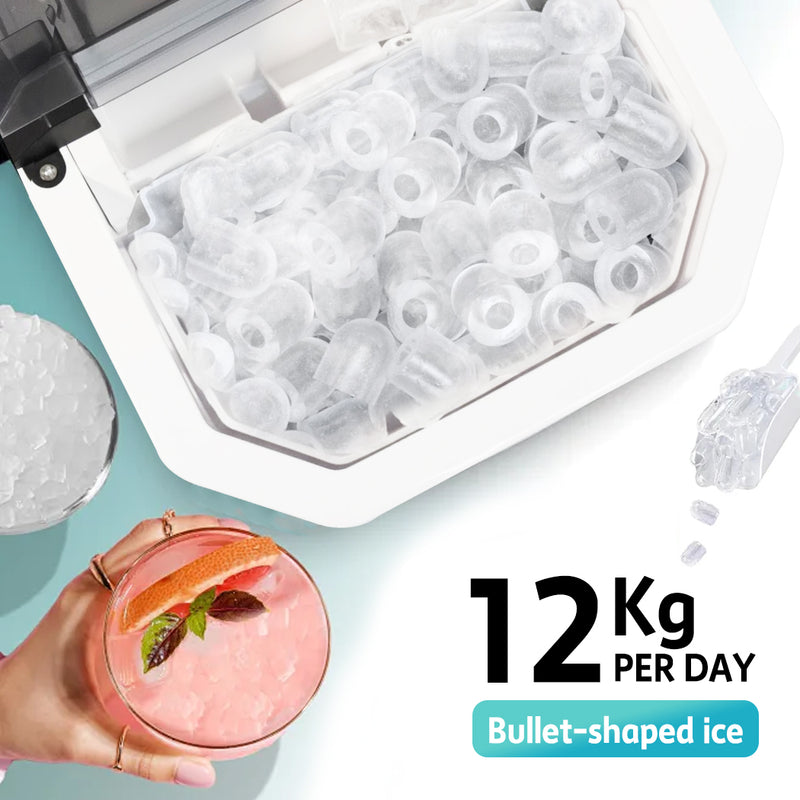 Load image into Gallery viewer, PORIYA Portable Ice Maker Machine Ice Cube Tray 12kg Bar Countertop Non-slip
