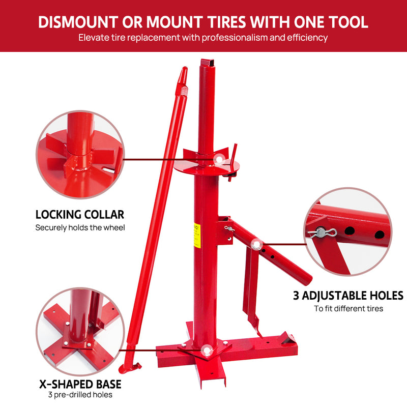 Load image into Gallery viewer, PORIYA Hydraulic/Slide Hammer/Clamp Tire Bead Breaker for Car Truck Trailer Tire
