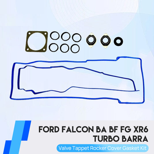 PORIYA Valve Tapper Rocker Cover Gasket Kit Fit Ford Falcon BA BF FG 6cyl 4L XR6 &Turbo