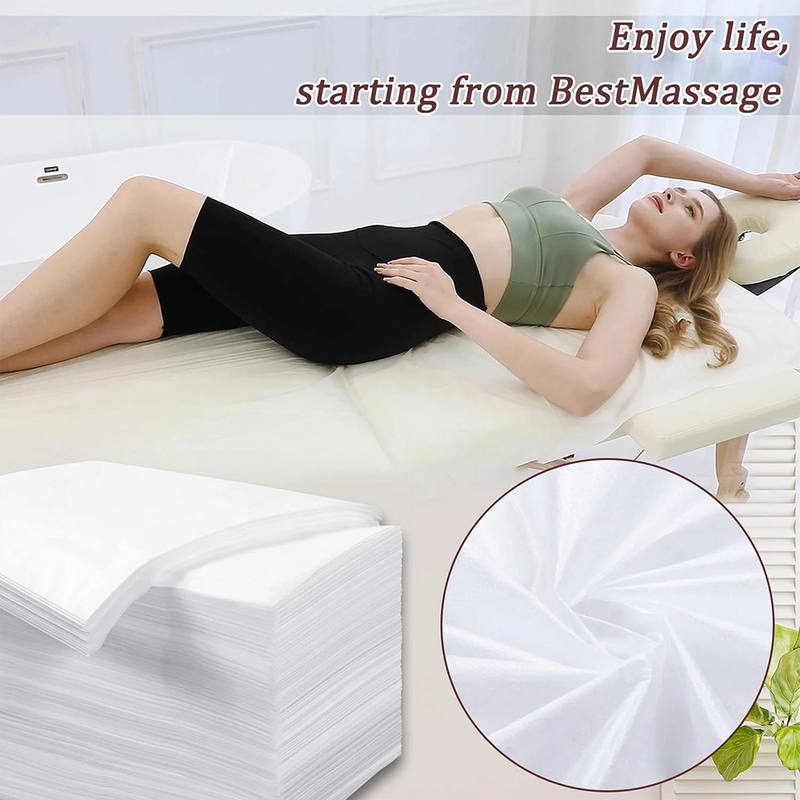 Load image into Gallery viewer, PORIYA 100-300 pcs Disposable Massage Table Sheet Non-Woven Spa Salon Beauty Bed Cover
