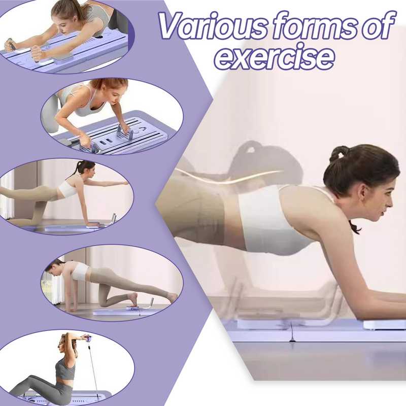 Load image into Gallery viewer, Multifunctional Abdominal Board Pilates Slide Board Gym 8-in-1 W/ 4×Push-up grip
